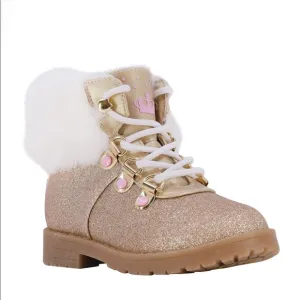 Toddler Girls Lil Castro Valley Hiking Boots Flat Heel