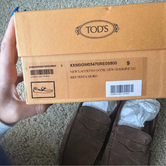 Tod's Men's Suede Gommino Driving Shoes