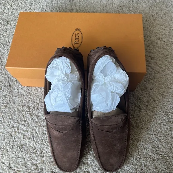 Tod's Men's Suede Gommino Driving Shoes