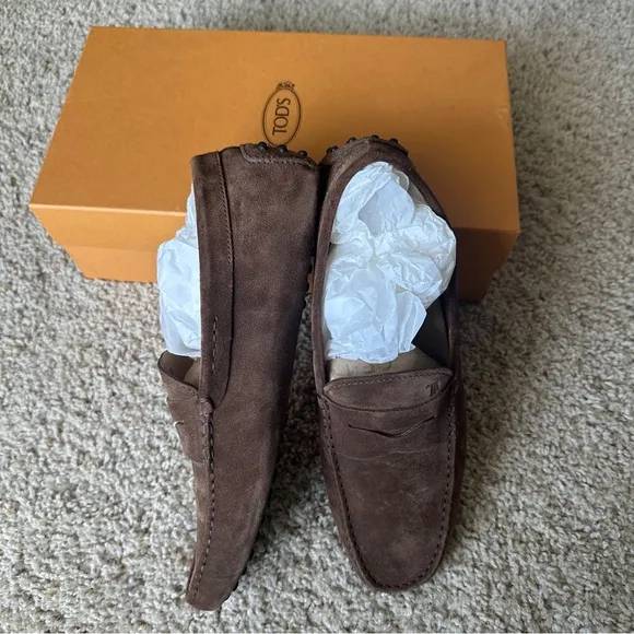Tod's Men's Suede Gommino Driving Shoes