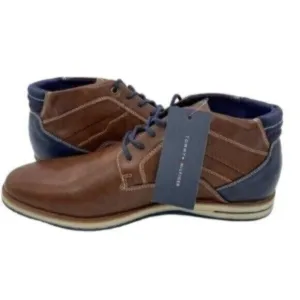 Tommy Hilfiger Chukka Boots Mens Leather Size 8