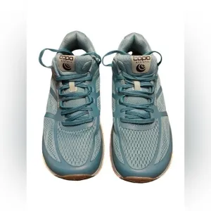 TOPO ATHLETIC shoes phantom zipfoam 9.5 aqua cobalt powered ortholite sneakers