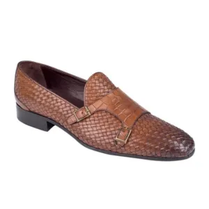 TORENTO Men’s Leather Handmade Loafers Dress Shoes Buckles Size Eu 44 US 11