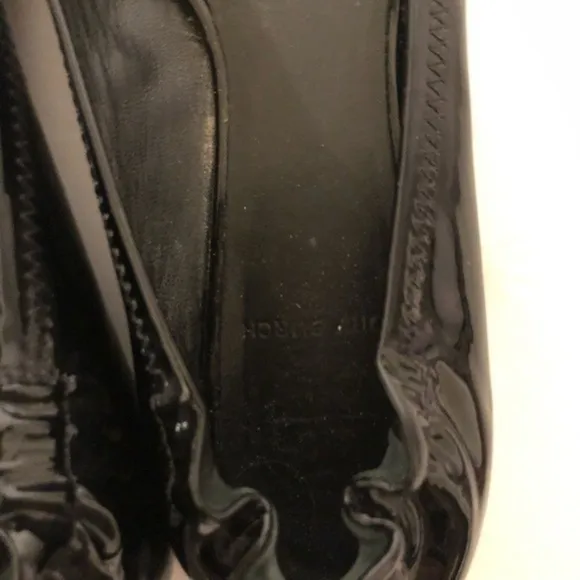 TORY BURCH black patent leather shoes
