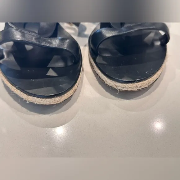 Tory Burch Marbella Open toe Espadrille Heels Sandals