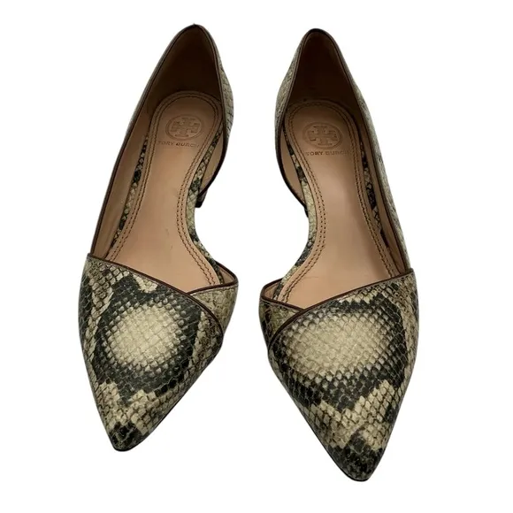 Tory Burch Women's Snakeskin‎ Flats size 6.5