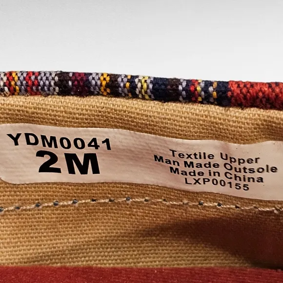 Twisted X Serape Moccasin Boat Shoes Style YDM0041 Kids Youth Unisex