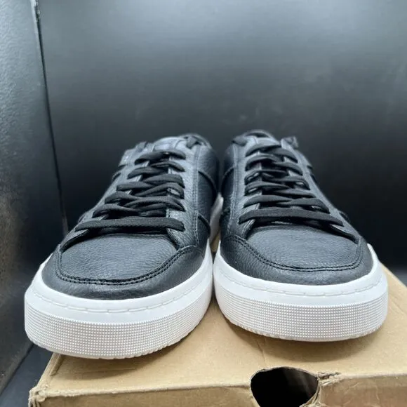 UGG Alameda Women's Size 11 Black Leather Trainer Shoes 1130775 Sneakers