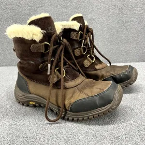 UGG Australia Boots 6 Brown Ostrander Sheepskin Waterproof 1008125 Winter