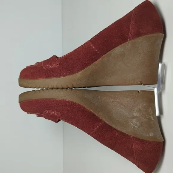UGG Australia Reese wedge moccasin loafer shoes woman's size 6 EU 37