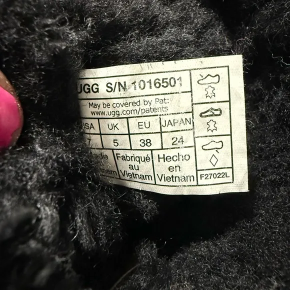 UGG Black Winter Boots winter cozy casual wear