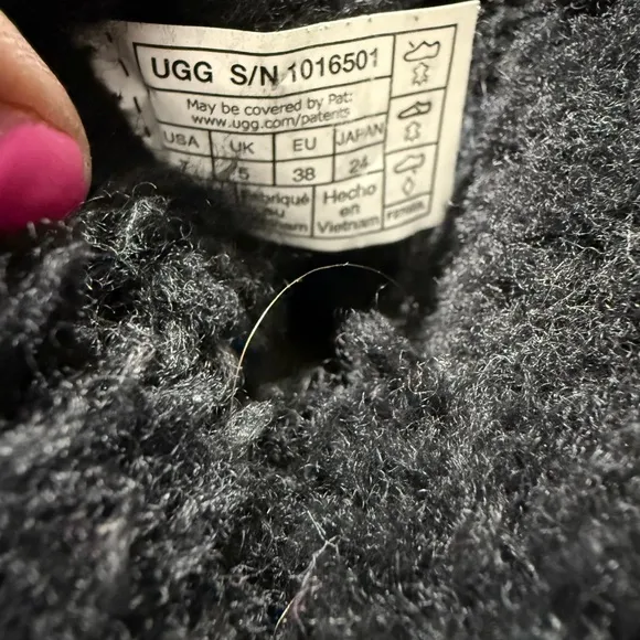 UGG Black Winter Boots winter cozy casual wear