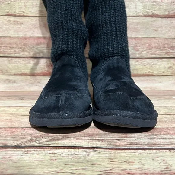 Ugg Boots Black Suburd Winter Boots