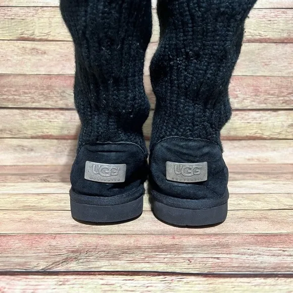 Ugg Boots Black Suburd Winter Boots