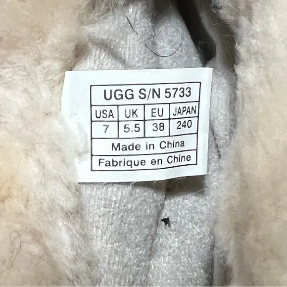 Ugg Boots Black Suburd Winter Boots