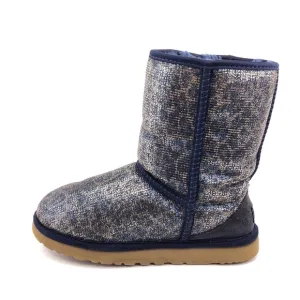 UGG Classic Short II Glitter Sheepskin Winter Boots 7