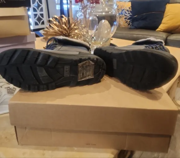 UGG Gray and Blue Winter Boots