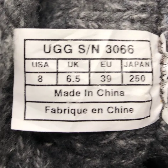 UGG Lattice Cardy Cuffable Knit Winter Boots