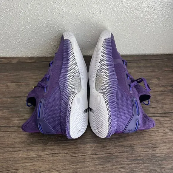 Under Armour Curry 6 Team Violet Purple Athletic Basketball Shoes Men’s Size‎ 13