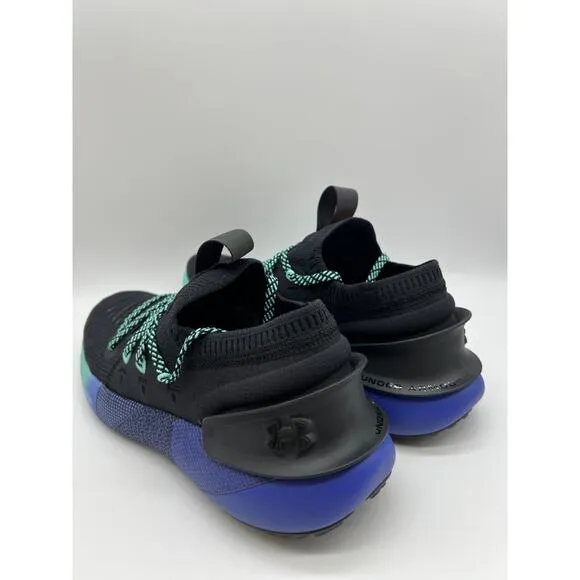 Under Armour HOVR Phantom 3 Running Black/Periwinkle 3026993-001 Men 10.🛒