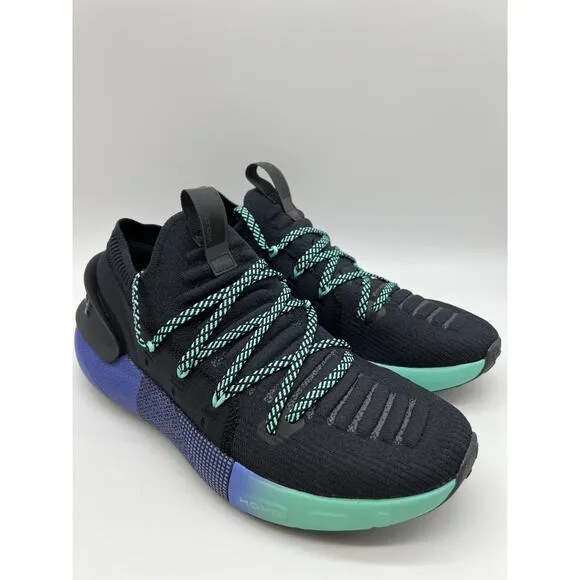 Under Armour HOVR Phantom 3 Running Black/Periwinkle 3026993-001 Men 10.🛒