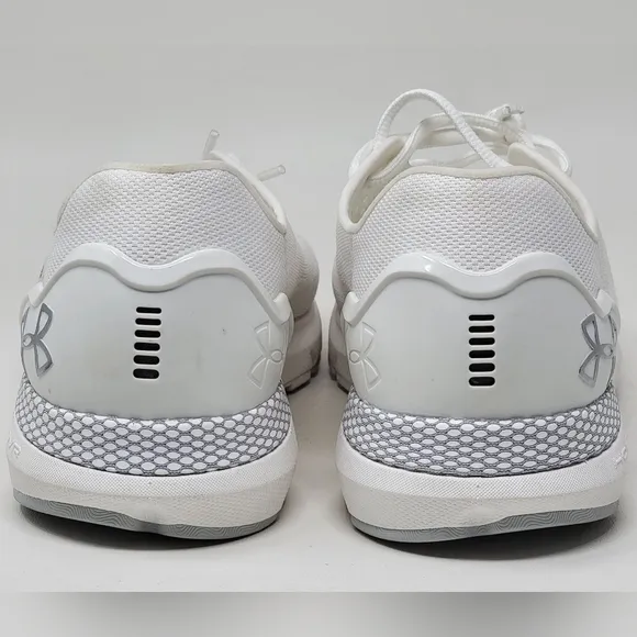 Under Armour HOVR Sonic 6 White Silver 3026121-100 Men's Sz 8.5 Running Shoes
