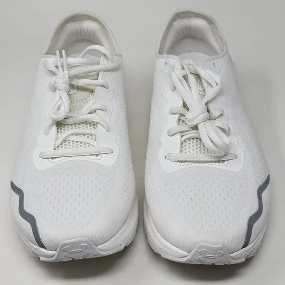 Under Armour HOVR Sonic 6 White Silver 3026121-100 Men's Sz 8.5 Running Shoes