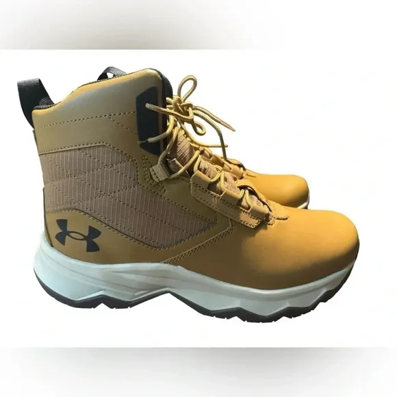 Under Armour Stellar G2 6” Men’s Size 9.5 Tan Athletic shoes