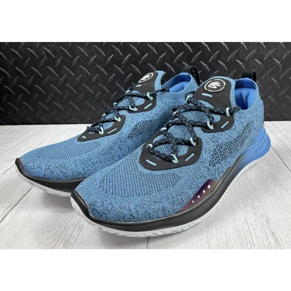 Under Armour Stephen Curry Flow Go Blue Running Basketball Shoes | Men's Size 8