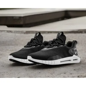 Under Armour UA HOVR 3023875 Running Shoes Black White Mens 10 Fast Shipping