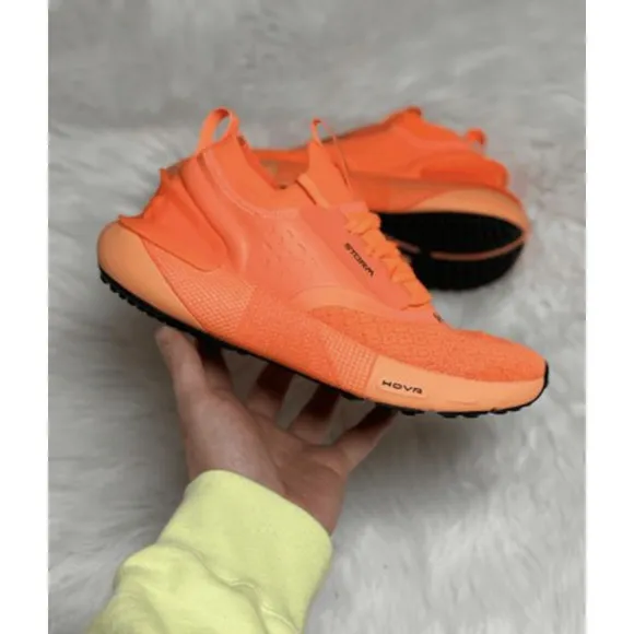 Under Armour UA HOVR Phantom 3 Storm Running Shoes Orange | Women's Size 7 NEW