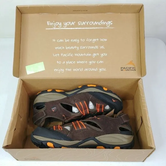 Unisex Outdoor Sandals Pacific Mountain Dawson Men's Size 7 / Women's 8.5
