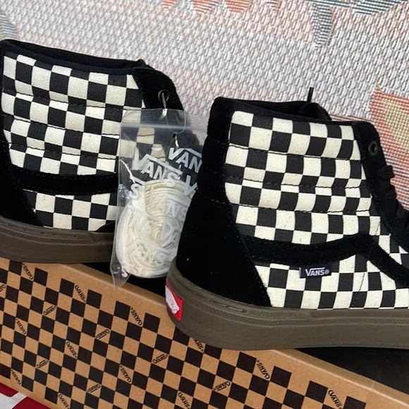 Vans Bmx Sk8-HiCheckerboard Black/Dark Grey VN0005V039LMen’s sneakers