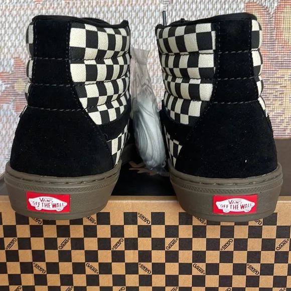 Vans Bmx Sk8-HiCheckerboard Black/Dark Grey VN0005V039LMen’s sneakers