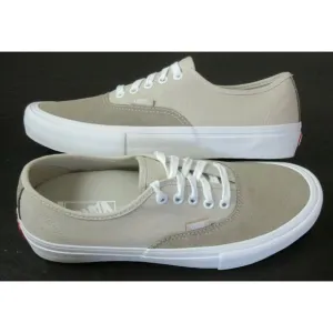 Vans Men's Authentic Pro Rainy Day White Canvas Suede Skate shoes Sizes NIB
