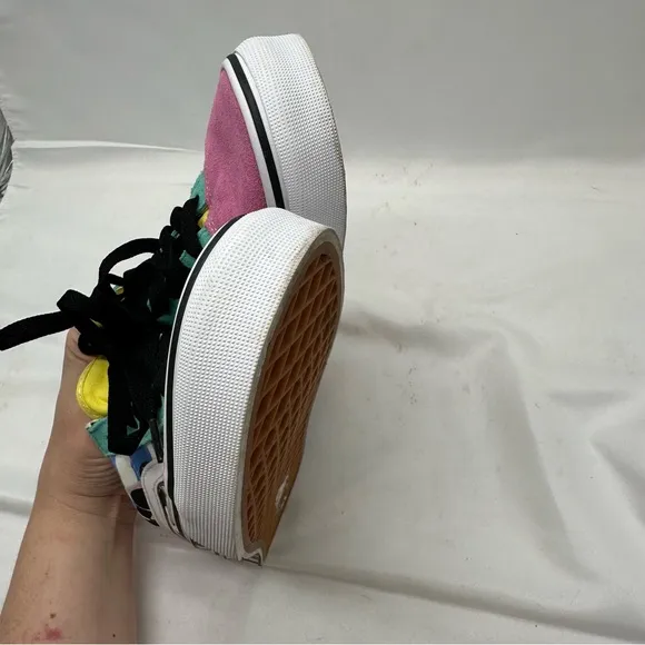 Vans Old Skool Disney 80's Mickey Shoes 90th Anniversary Sneakers Size 7.5