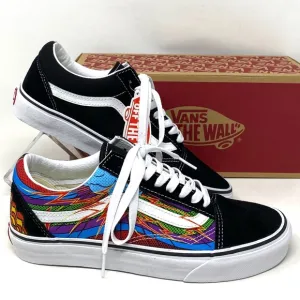 VANS Old Skool Sneakers Skate Women Low Top Black Suede Canvas Shoes VN0A5JMIBML