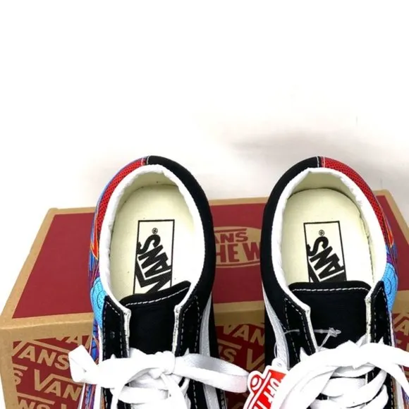 VANS Old Skool Sneakers Skate Women Low Top Black Suede Canvas Shoes VN0A5JMIBML