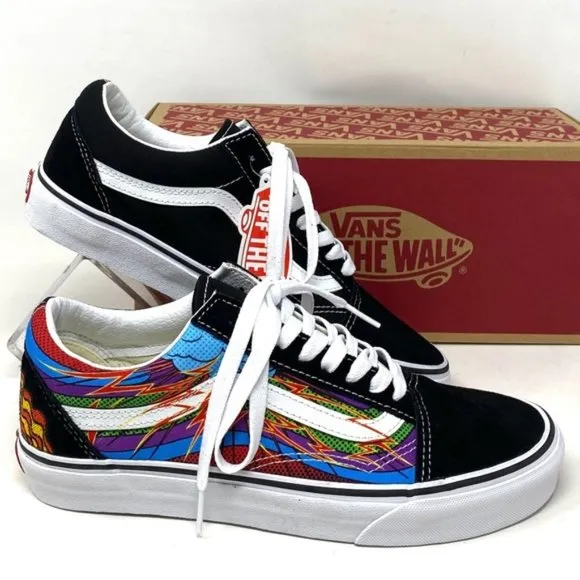 VANS Old Skool Sneakers Skate Women Low Top Black Suede Canvas Shoes VN0A5JMIBML