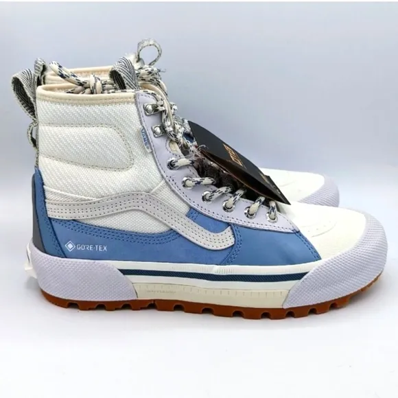 Vans Sk8-Hi Gore-tex MTE-3 Hiking Boots Blue/Marshmallow  3M Men's 8 Women's 9.5