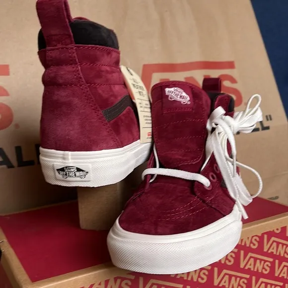 Vans Sk8-Hi MTE Blng Red/Chocolatetrt sneakers WMNS
