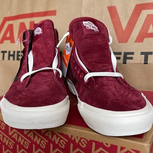 Vans Sk8-Hi MTE Blng Red/Chocolatetrt sneakers WMNS