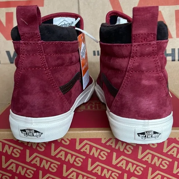 Vans Sk8-Hi MTE Blng Red/Chocolatetrt sneakers WMNS