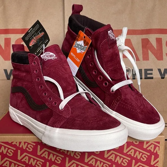 Vans Sk8-Hi MTE Blng Red/Chocolatetrt sneakers WMNS