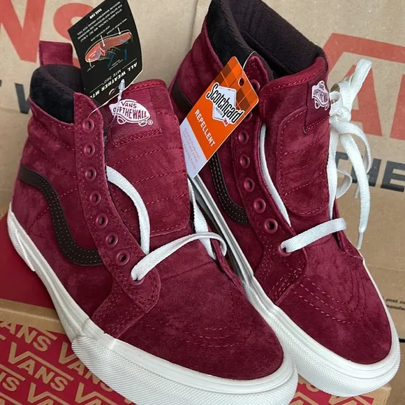 Vans Sk8-Hi MTE Blng Red/Chocolatetrt sneakers WMNS