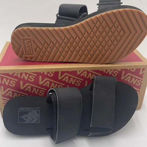 Vans WMNS Black Slide Sandals Sandalias WM Cayucas Slide Black