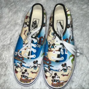 Vans x Disney aloha mickey mouse sneakers sz 7.5