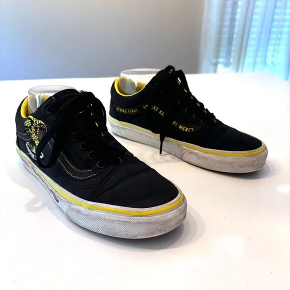 Vans X Men's Cobra‎ Kai Old Skool Shoes Sneakers US Size 6.5 Style 507452