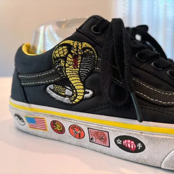 Vans X Men's Cobra‎ Kai Old Skool Shoes Sneakers US Size 6.5 Style 507452
