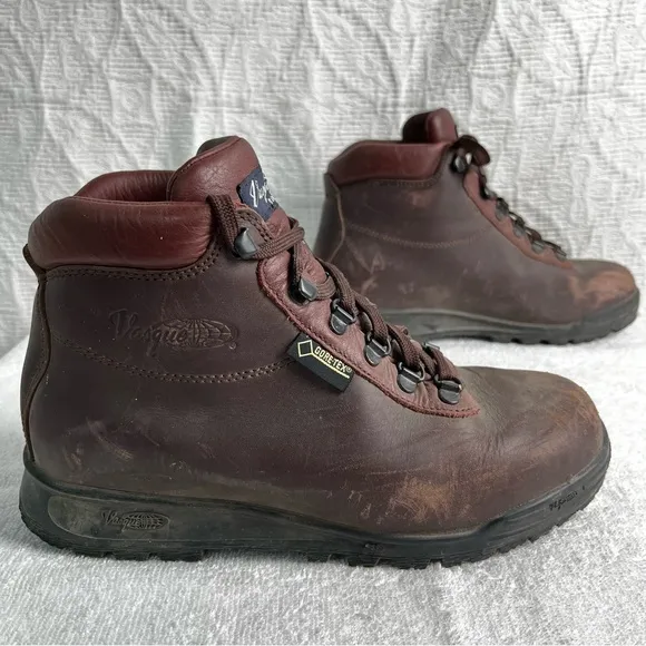 Vasque 7141 Sundowner Skywalk Hiking Backpacking Boot Women 9M Brown Leather GTX